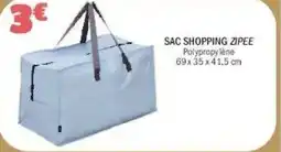 La Foir'Fouille Sac shopping zipee offre