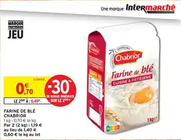 Intermarché Contact Farine de blé chabrior offre
