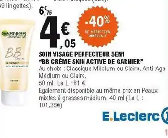 E.Leclerc Soin visage perfecteur 5 en1 offre