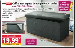 Norma TREND STABIL Coffre avec espace de rangement et assise offre