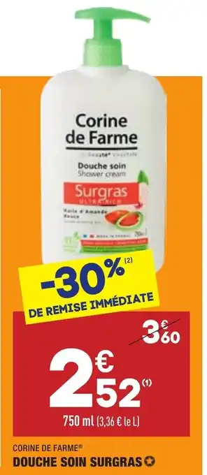 ALDI Douche Soin Surgras offre