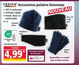 Norma TOPTEX Accessoires polaires hivernaux offre