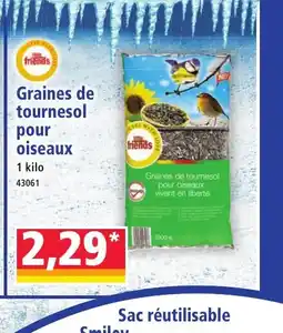 Norma Graines de tournesol pour oiseaux offre