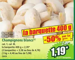 Norma Champignons blancs offre