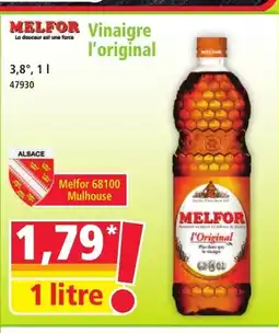 Norma MELFOR Vinaigre l'original offre