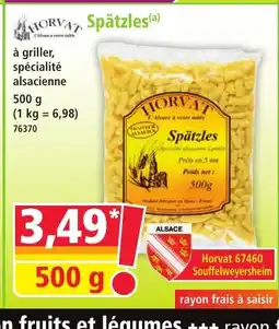 Norma HORVAT Spätzles offre