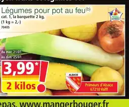 Norma Légumes pour pot au feu offre