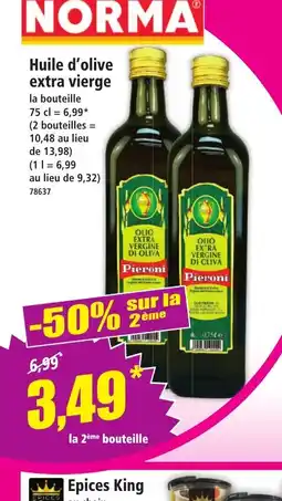 Norma Huile d'olive extra vierge offre