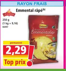 Norma Emmental râpé offre