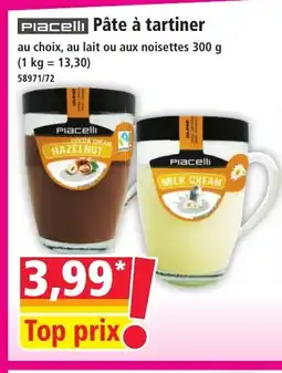 Norma PLACELLI Pâte à tartiner offre