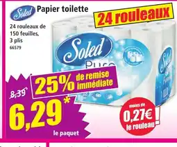 Norma SOLD Papier toilette offre