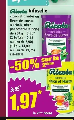 Norma RICOLA Infuselle offre