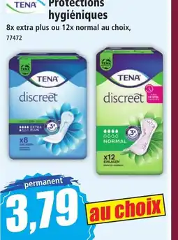 Norma TENA Protections hygiéniques offre