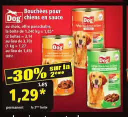 Norma DOG Bouchées pour chiens en sauce offre