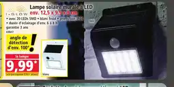 Norma I-GLOW Lampe solaire murale à LED offre