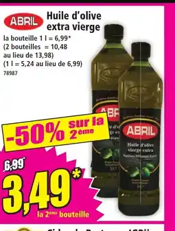 Norma ABRIL Huile d'olive extra vierge offre