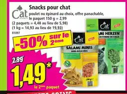 Norma CAT Snacks pour chat offre