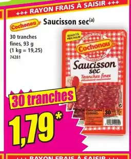 Norma COCHONOU Saucisson sec offre