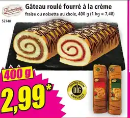Norma FÜRSTENKLASSE Gâteau roulé fourré à la crème offre
