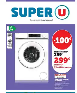 Super U SHARP Lave-linge frontal offre