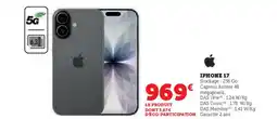 Hyper U IPHONE 17 offre