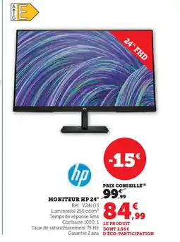Hyper U HP Moniteur offre