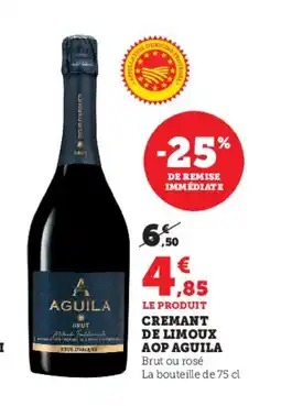 Super U AGUILA Cremant de limoux aop offre