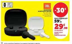 Super U JBL Ecouteurs bluetooth tws offre