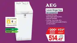 Pro&Cie AEG Lave-linge top offre