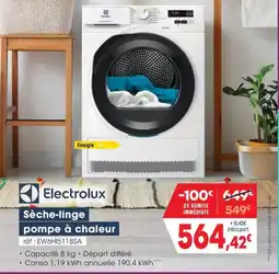 Pro&Cie ELECTROLUX Sèche-linge pompe à chaleur offre