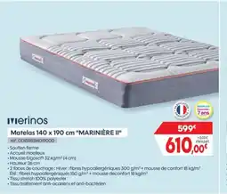 Pro&Cie MERINOS Matelas offre