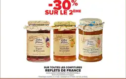 Carrefour REFLETS DE FRANCE Sur toutes les confitures offre