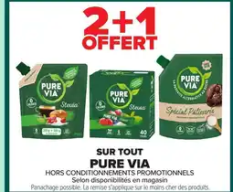 Carrefour PURE VIA Sur tout offre