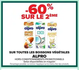 Carrefour ALPRO Sur toutes les boissons végétales offre