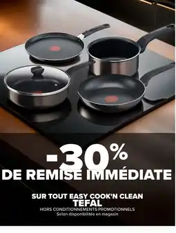 Carrefour TEFAL Sur tout easy cook'n clean offre