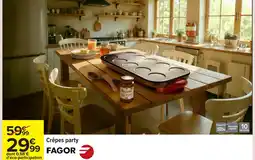 Carrefour FAGOR Crêpes party offre