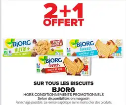 Carrefour BJORG Sur tous les biscuits offre