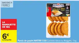 Carrefour MAÎTRE COQ Panés de poulet offre