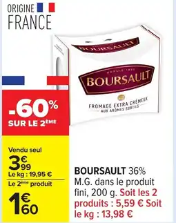 Carrefour BOURSAULT offre