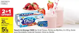 Carrefour YAOS Yaourt à la Grecque offre