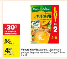 Carrefour KNORR Velouté offre