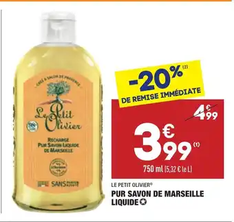 ALDI Pur Savon de Marseille Liquide offre