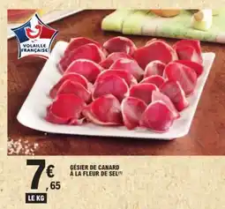 E.Leclerc Gésier de canard à la fleur de sel offre