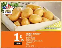 E.Leclerc POMMES DE TERRE ALLIX offre