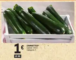 E.Leclerc Courgettes offre