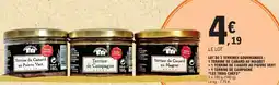 E.Leclerc Lot de 3 terrines gourmandes offre