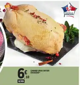 E.Leclerc Canard Gras Entier Éviscéré offre