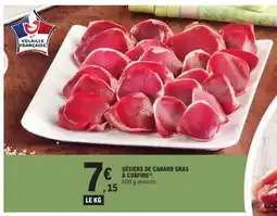 E.Leclerc GÉSIERS DE CANARD GRAS À CONFIRE offre