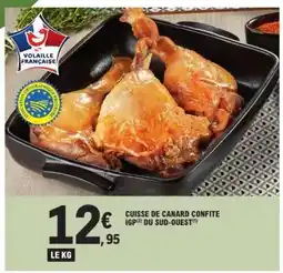 E.Leclerc CUISSE DE CANARD CONFITE IGP DU SUD-OUEST offre