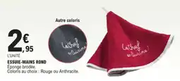 E.Leclerc ESSUIE-MAINS ROND offre